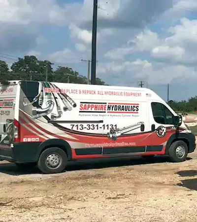 Houston Mobile Hydraulic Hose Coupling Repair Service